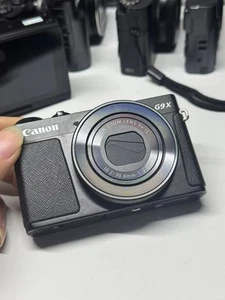 Canon PowerShot G9X Mark II Digitalkamera 20,1 MP 3-fach optischer Zoom Schwarz - Picture 1 of 12