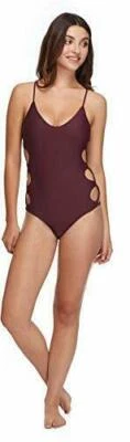 Body Glove Mujer Batidos Crujiente Borgoña Una Pieza Traje de Baño Porto Pequeño $65 Foto 1 de 4
