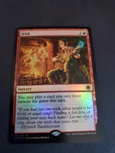 Wish ✨Foil Prerelease Adventures In The Forgotten Realm ✨ Magic MTG #166 NM - Bild 1 von 2