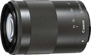 Canon EF-M 55-200mm f/4.5-6.3 IS STM Black Photography Camera Lens