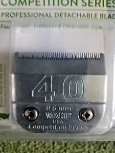 Wahl Professional Competition Series abnehmbare Klinge Größe 40 (0,6 mm) - Bild 1 von 4