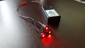 Tri-Laser for Predator bio mask #Aliens AVP # Halloween Cosplay 3 red dots laser - Picture 1 of 10