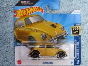 Hot Wheels H4PQ 186 BUMBLEBEE VW Beetle gold transformers 2024 186/250 PQ Case - Picture 1 of 2