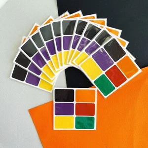 Pack of 12 - Paint Your Own PYO Cookie Icing Palette - Halloween PYO Palette - Picture 1 of 1