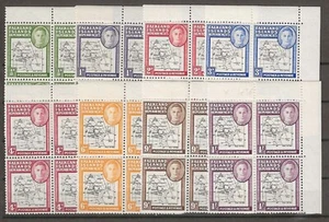 FALKLANDINSELN/DEPENDENZEN 1946/49 SG G1a/G8a postfrisch - Bild 1 von 5