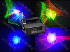 RGB Luces Láser Efectos Especiales Aurora Láser Discoteca LED iluminación DJ - Picture 1 of 7