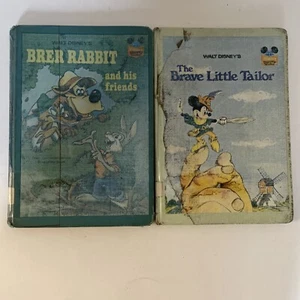 1973 Walt Disney’s Brer Rabbit /The Brave Little Tailor Hardback - Picture 1 of 6