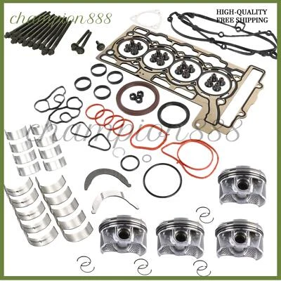 Engine Rebuild Pistons Gaskets Seals Kit For BMW MINI N13B16A N18B16A 1.6 Turbo - Image 1 of 4