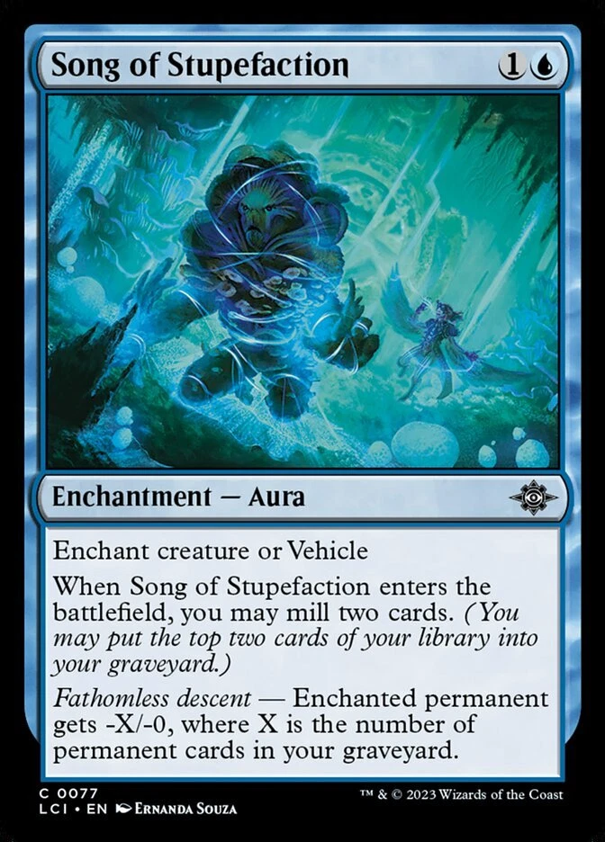 Magic the Gathering (mtg): LCI: Song of Stupefaction  (x 4) - Image 1 of 1