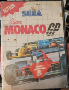 Super Monaco GP (Sega 1990) Master System (Modul, Box) working ok condition - Picture 1 of 4