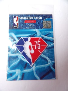 NBA 75TH ANNIVERSARY COLLECTOR PATCH BASKETBALL CHAMPS BRAND NEW - Picture 1 of 2