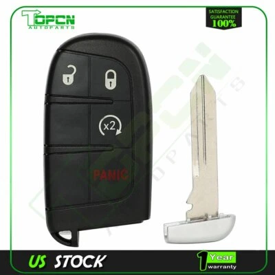 Repuesto de carcasa llavero para Jeep Renegade Compass 2015 2016 2017 2018-2020 Foto 1 de 4