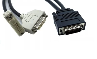 Copartner E119932-U DMS-60 to Dual DVI Cable Adapter for Video Graphics Card - Image 1 of 4