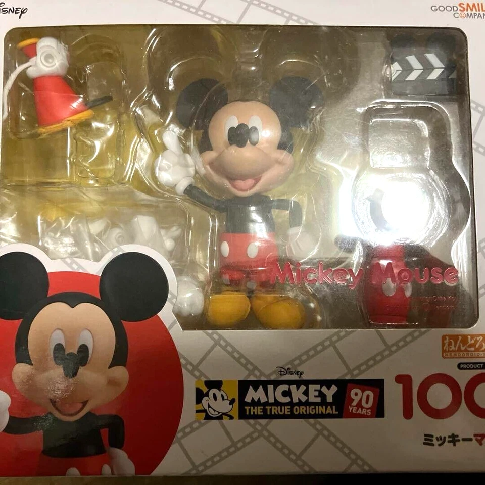 NOVO boneco de ação Nendoroid Mickey Mouse Good Smile Company Japão frete grátis - Imagem 1 de 1