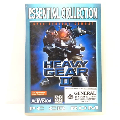 Heavy Gear II 2 PC CD-Rom Game Windows 95/98 Vintage - Image 1 of 4