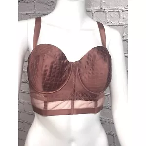 Sujetador balcón forrado malva muy sexy Victorias Secret 34DD - Imagen 1 de 7