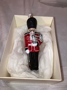 GLASSWARE ART STUDIO Glass London Ornament Made in Poland brand new in gift box - Picture 1 of 15