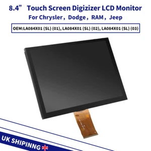 8.4" Radio Navigation LCD Touch Screen Display For Jeep Dodge Grand RAM Uconnect - Picture 1 of 7