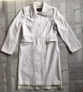 DAY BIRGER ET MIKKELSEN WHITE DENIM COAT 40 L - Picture 1 of 12