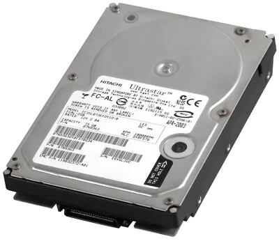 EMC Hard Drive 118032372-A01 IC35L073EFDY10-0 73GB 10000 RPM 8MB FC 3.5" - Image 1 of 3