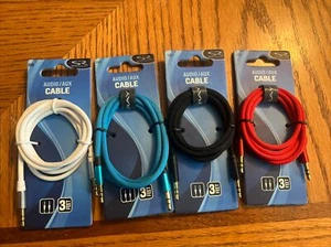 Solaray Cavo ausiliario audio intrecciato 3,5 mm - (i colori possono variare!) Nuovo - Foto 1 di 1
