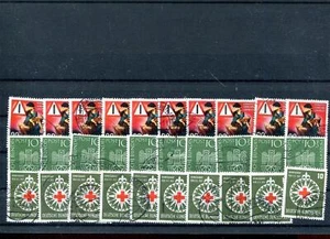 Bund Nr. 162 - 164 gest. Unfall - Dunant/Rotes Kreuz, 10 Stk. (#91424) - Bild 1 von 1