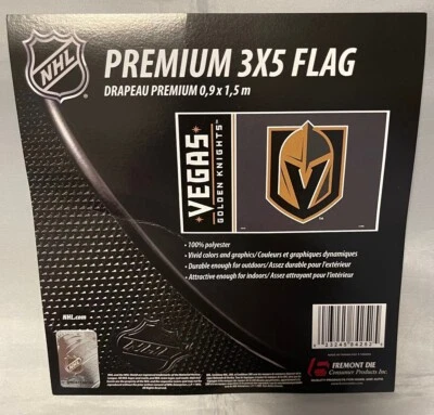 Las Vegas Golden Knights НХЛ хоккей премиум 3 x 5 полиэстер флаг T Mobile - Изображение 1 из 2