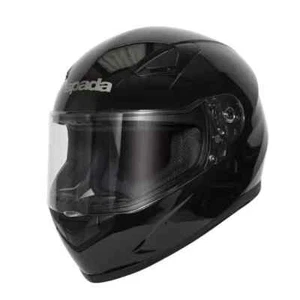 Neu Motorradhelm Glanz schwarz Spada Raiden XS Kopfumfang 53-54 cm - Bild 1 von 8