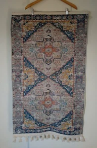 OTTOMANSON NEXUS COLLECTION TASSELED RUG, 27" x 45" - Picture 1 of 2