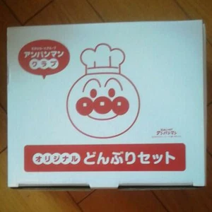 Anpanman Club Original Donburi Set Renge Small Plate Skylark Group Not For Sale - Picture 1 of 3