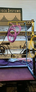 Advance Cisco CCNA CCNP Lab KIT New Series Routers Fiber Optics cable/SFP - Picture 1 of 6