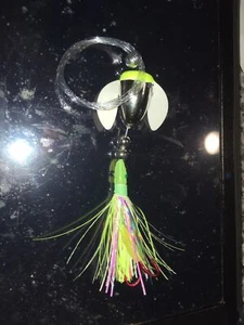 Alto porcentaje de moscas y plataformas de arrastre de salmón-#2 Spin N Glo Spinnie paquete de un solo - Imagen 1 de 2