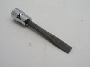 1/4" Standard Flat Screwdriver Bit 1/4" Drive Snap On TMC105E - Picture 1 of 3