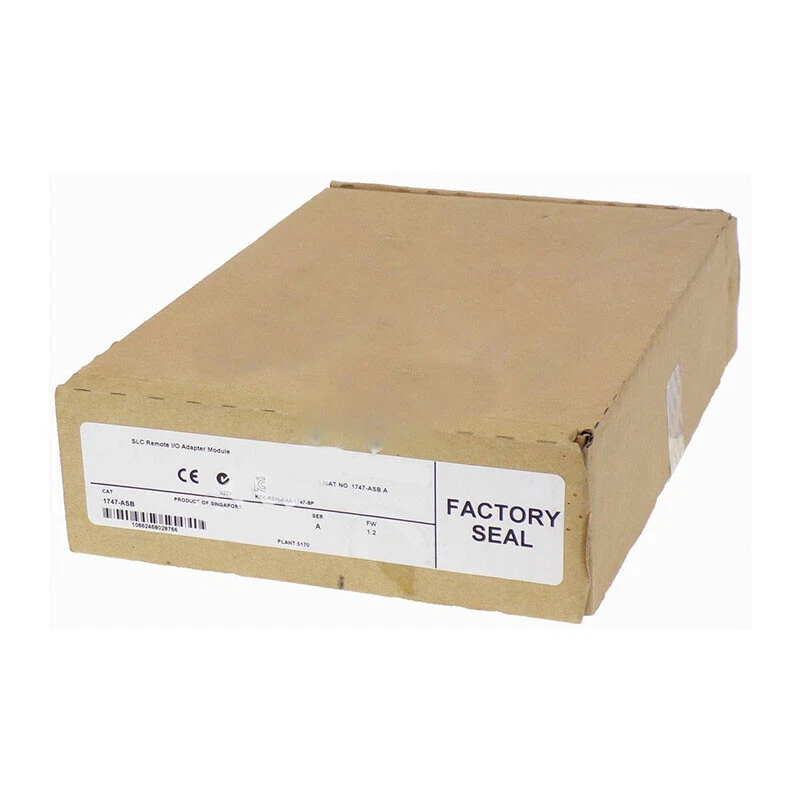 New Factory Sealed For 1747-ASB SER A SLC 500 I/O PLC Adapter Module 1747ASB - Image 1 of 1