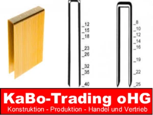 Heftklammern 18GA Typ 90 C RF V2A HZ 1.4301 Prebena Paslode Haubold Würth Tjep