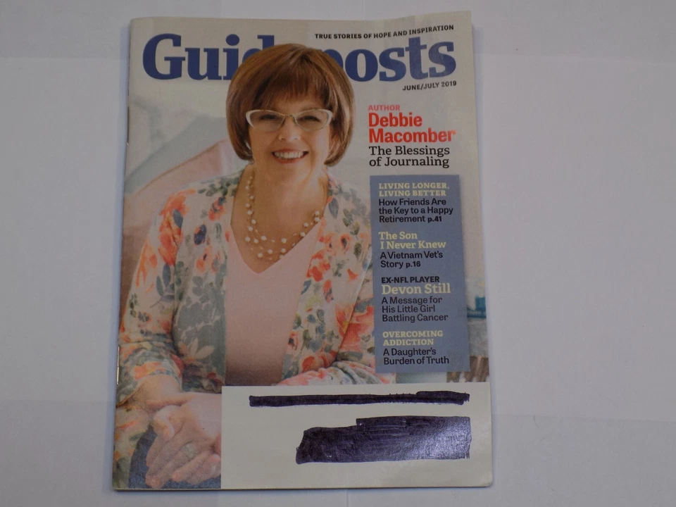 Guideposts Magazine June July 2019 Debbie Macomber Devon Still Retire Addiction - Image 1 of 1