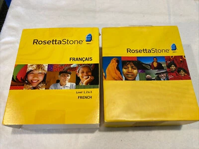 Rosetta Stone French / Francais Levels 1, 2 & 3 Version 3 Personal Edition - Image 1 of 4