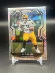 2020 Panini Prizm #364 AJ Dillon Silver Prizm Rookie Card RC Packers - Picture 1 of 2