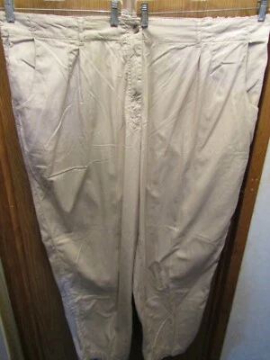 PANTALONES MUJER ROAMANS CINTURA ELÁSTICA BEIGE TALLA 32 ENTREPIERNA 32" CINTURA PLANA 25" Foto 1 de 4