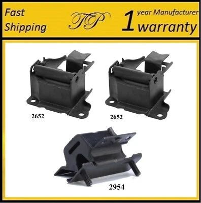 3 PIEZAS MONTAJE DE MOTOR Y TRANSMISIÓN PARA DODGE DAKOTA 1991-1993 3,9 L 2x2 - transmisión manual Foto 1 de 4