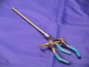 Three Finger Clamp Laboratory Steel Three Prong Clamp - Picture 1 of 1