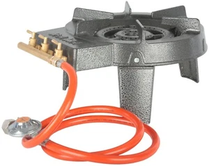 Hockerkocher Gaskocher Gasbrenner Campingkocher Wok 9,2kW Schlauch Druckminderer - Bild 1 von 8