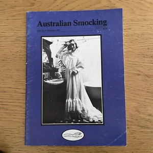 AUSTRALIAN SMOCKING MAGAZINE - Issue No 6 - September 1988 - Drawers, Dress, Vel - Picture 1 of 8