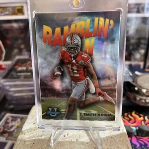 2022 Bowman University Chrome - Ramblin' Man #RM-8 Jaxon Smith-Njigba (RC) - Picture 1 of 2