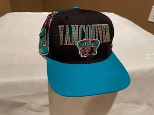 VANCOUVER GRIZZLIES SPORTS SPECIALTIES SNAPBACK HAT RARE 90s big logo ! New ! - Picture 1 of 7