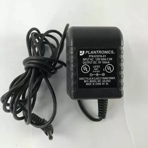 US Adapter 5V DC 180mA for Plantronics M1000 M1500 M2500 M3000 & M3500 Bluetooth - Picture 1 of 3