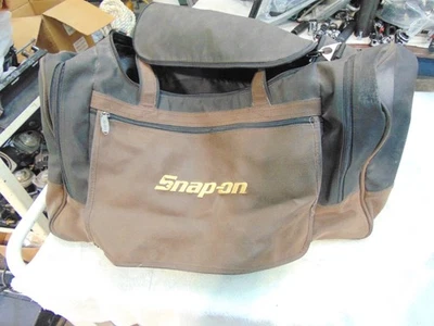 Bolsa de ginástica resistente Snap On Racing aprox. Duffel Air Tex vintage 12x11x24 - Imagem 1 de 4