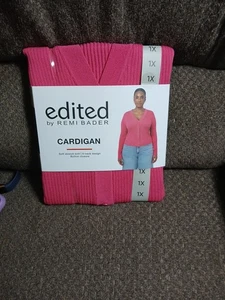 Edited by Remi Bader Cardigan  --- SIZE 1X - Picture 1 of 2