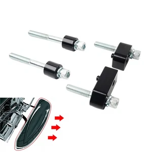 3/4" Fahrer Trittbrett Extender Spacer Kit für Harley Road Electra Street Glide - Bild 1 von 10