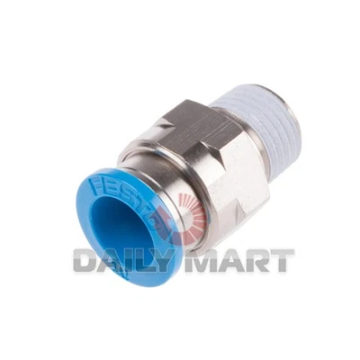 10PCS/New in Box FESTO QS-1/4-10 153007 Pneumatic Connector - Image 1 of 2